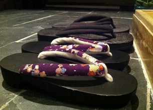 Slippers from Rikyu