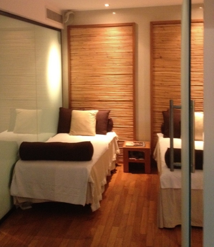 The spa rooms