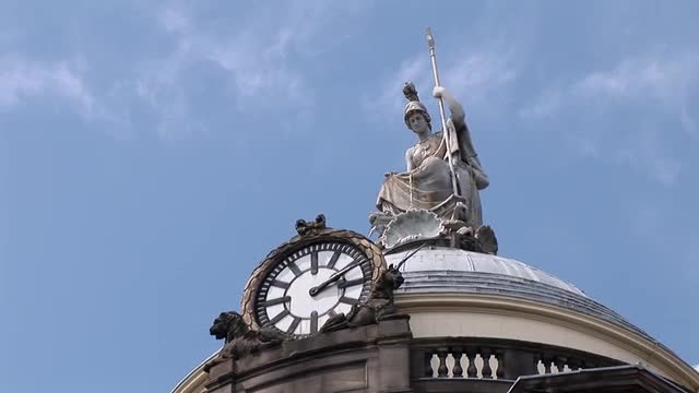 Top of the Liverpool Town Hall