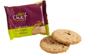 Diet Chef fruit and spice oat biscuits