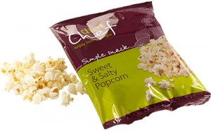 Diet Chef sweet and salty popcorn