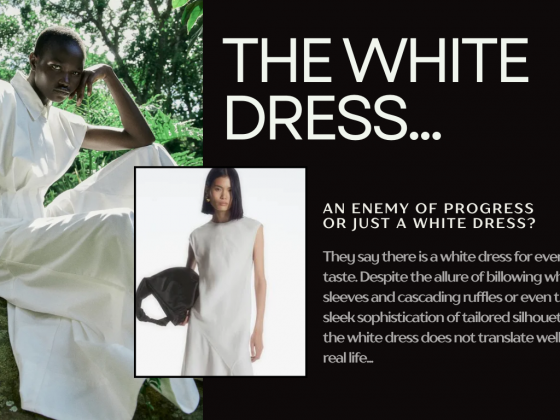 S/S 2024 White Dress Trend